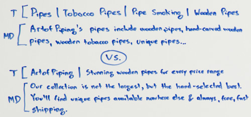 Пример тайтла, который привлекает пользователей