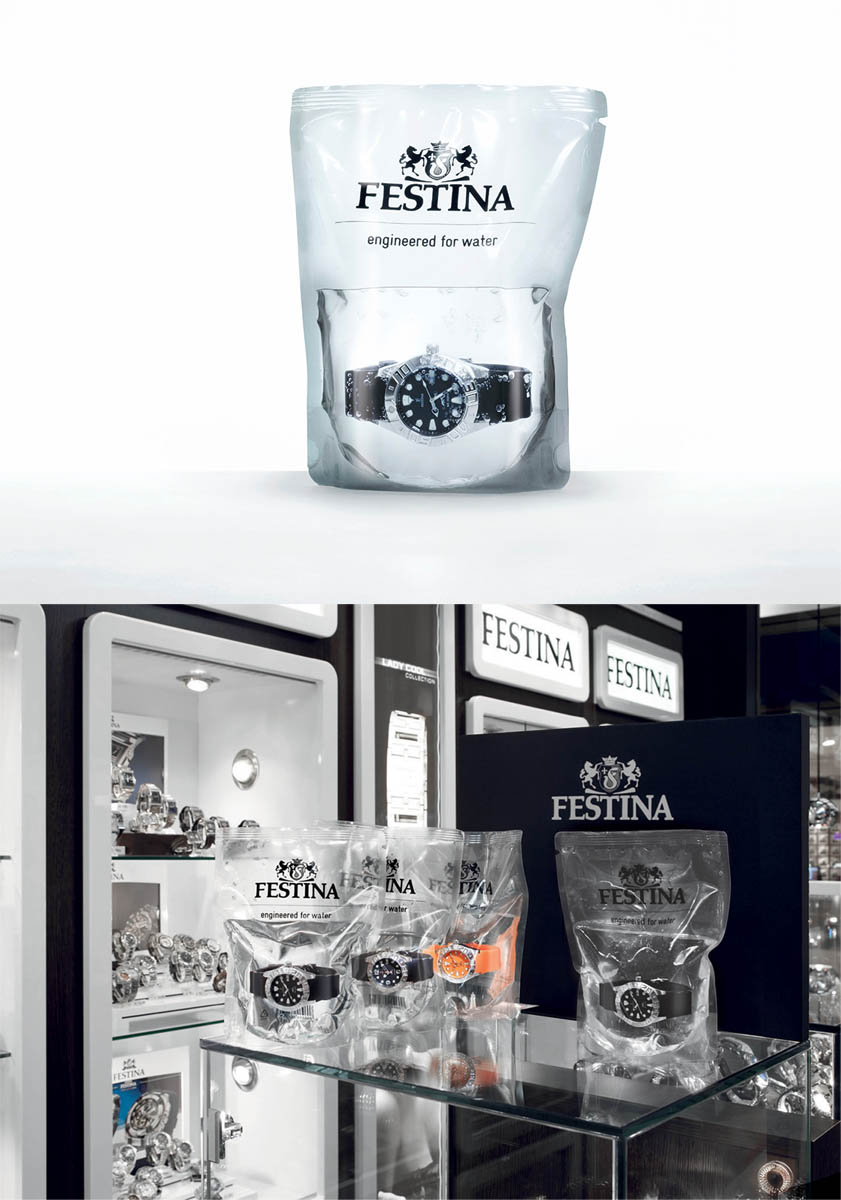 Упаковка для водонепроницаемых часов Festina Упаковка для водонепроницаемых часов Festina